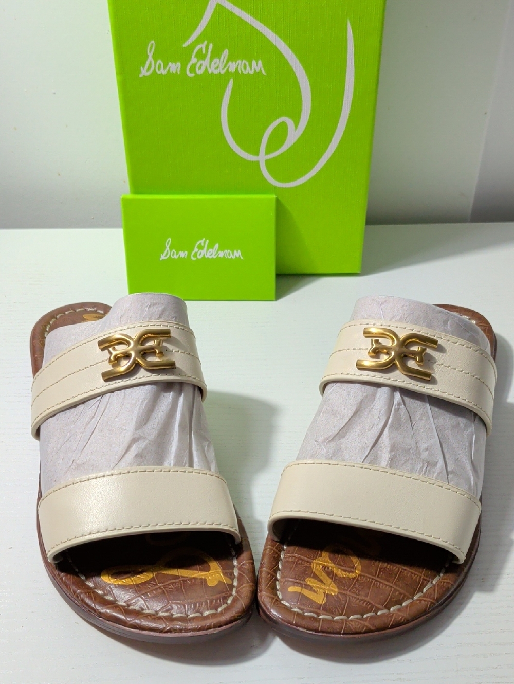 Sam Edelman NIB Ivory Leather 8